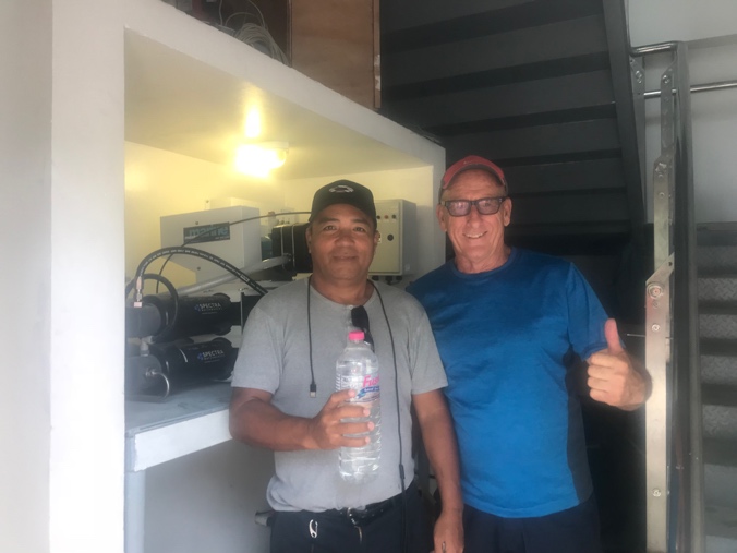 Taotin Trading team at installation site