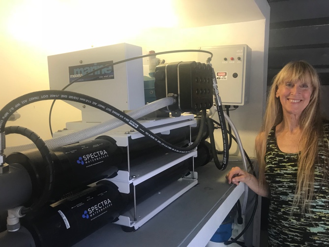 RO system interior setup