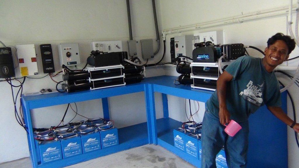 RO technician trainee operating