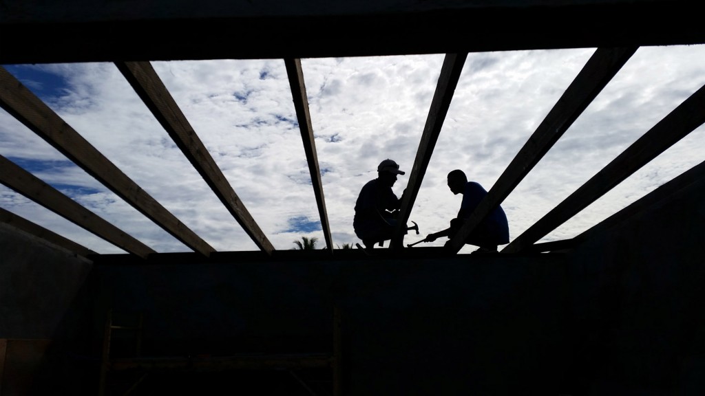 RO building—construction phase