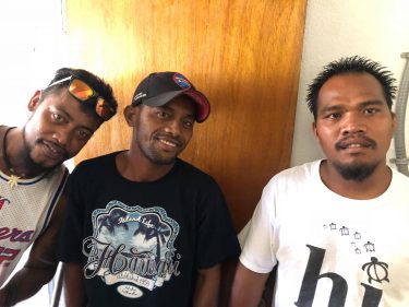 Enewetak RO technician trainees