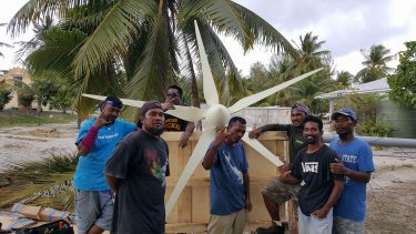 Enewetak install crew