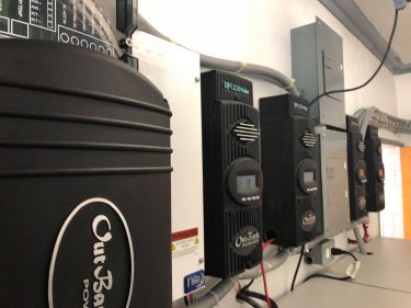 Enewetak installation Outback Power